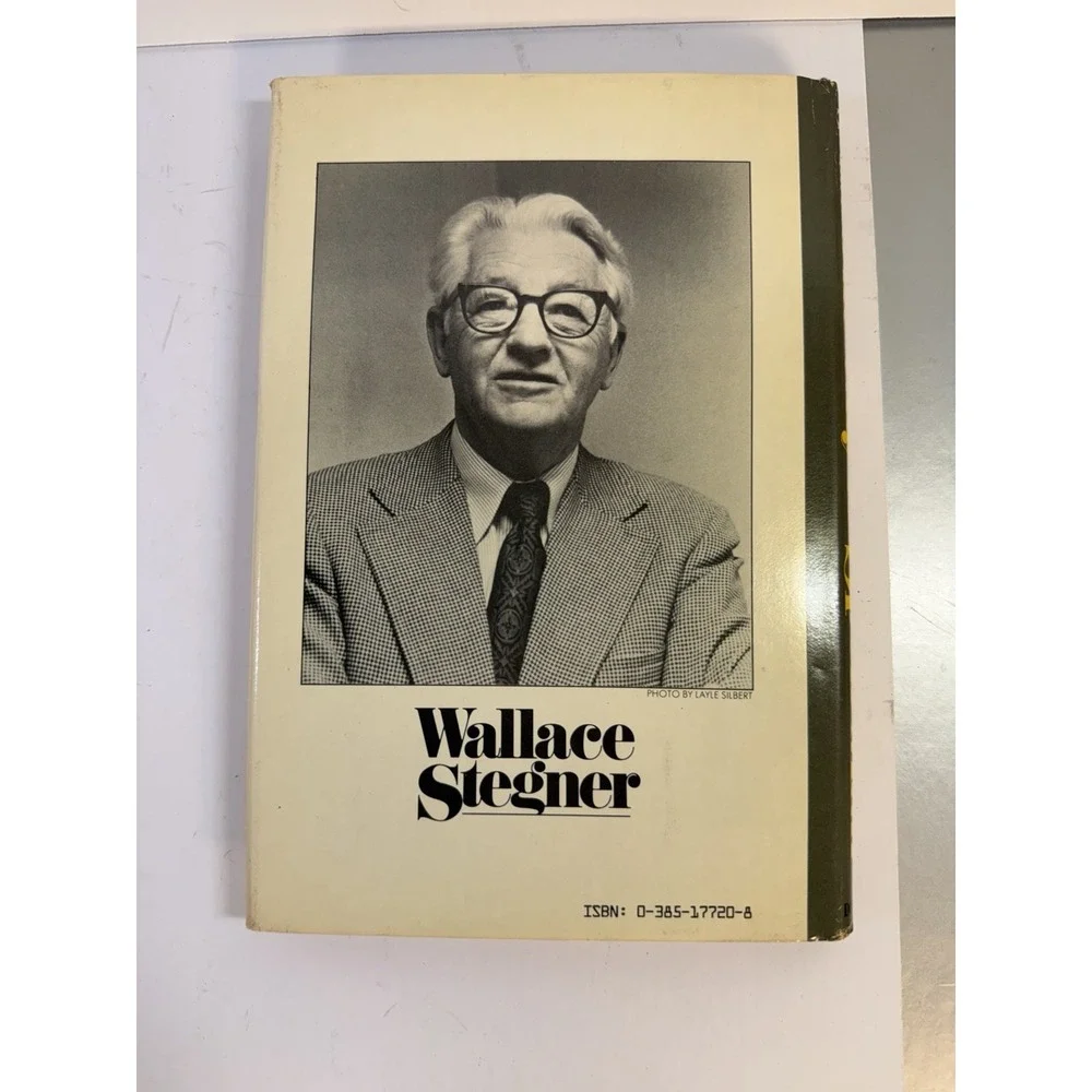 One Way to Spell Man Wallace Stegner 1982 First Edition HC Doubleday‎ Western